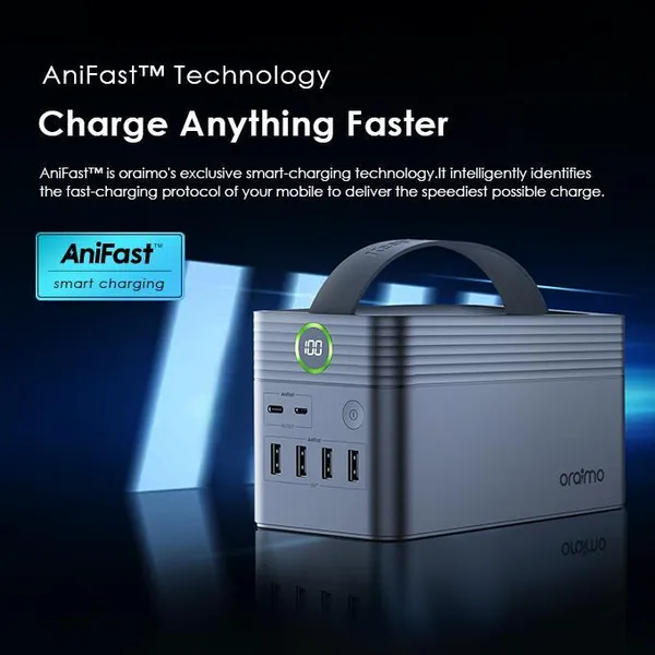 oraimo PowerBox 60000mAh 22.5W Power Bank - Image 4